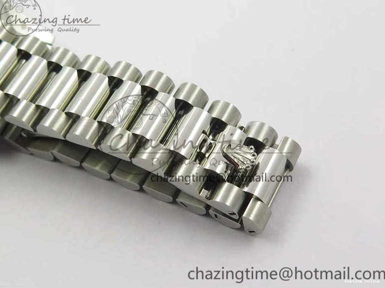 1218 Day-Date 36 SS 128239 Bp Maker Best Edition Black Dial on President Bracelet TimelessDesign 3151